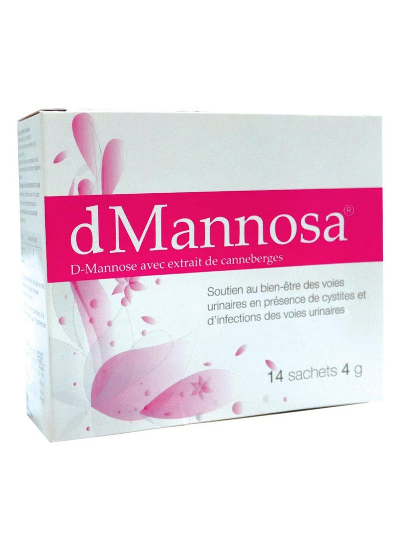 D Mannosa - Oral Sachets 4 g 14's - Image 1