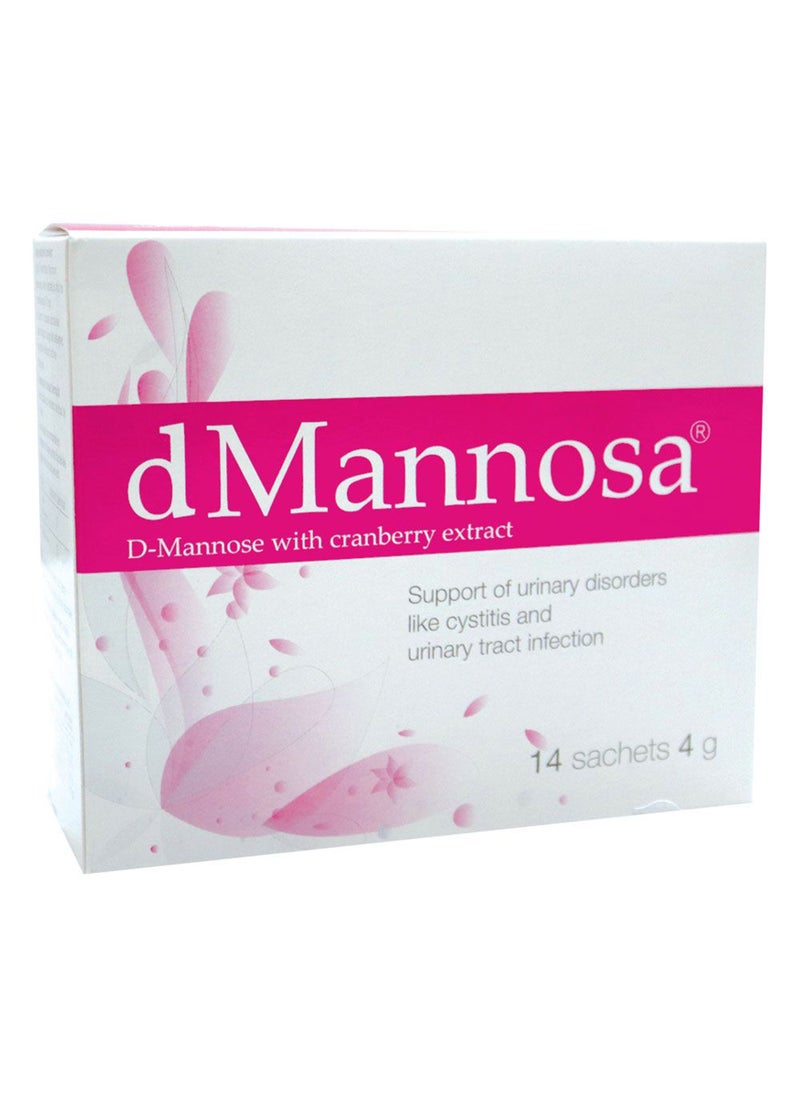 D Mannosa - Oral Sachets 4 g 14's - Image 1