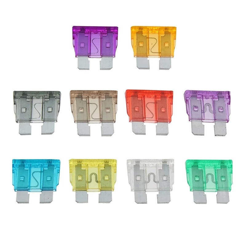 Car Fuses Assortment Kit Auto Fuse Kit 15A 20A 25A 30A 35A 10 Types Car Assortment with Box Blade Type Assorted(400pcs) - Image 4
