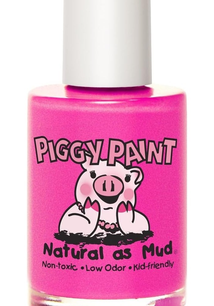 Piggy Paint Non-Toxic Girls Nail Polish in LOL - 0.5 Fl Oz (15ml) - Safe, Vegan, and Kid-Friendly - Image 1