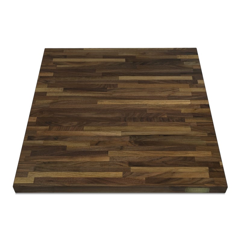 CONSDAN Butcher Block Counter Top, Walnut Solid Hardwood Countertop, Wood Slabs for Kitchen, Reversible, Both Side Polished, Prefinished with Food-safe Oil, 1.5" Thickness, 18"x25" - Image 4