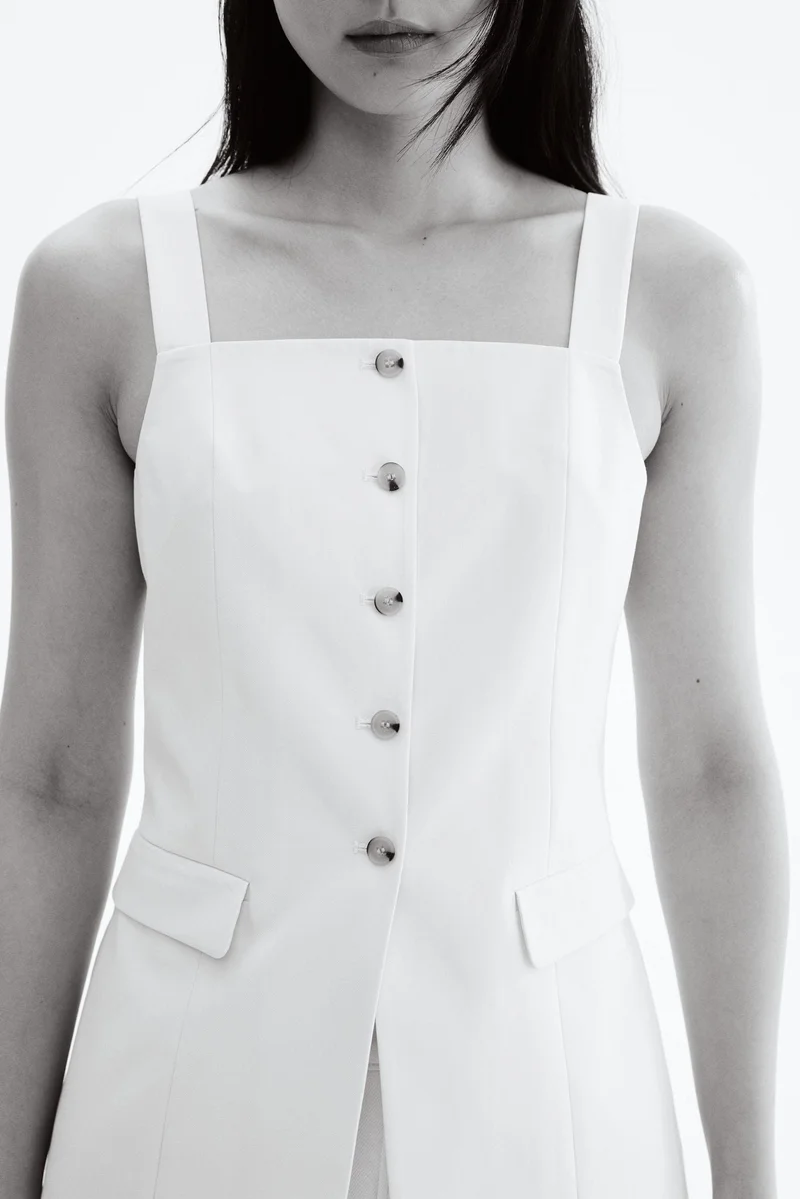 اتش اند ام صدرية بدلة طويلة