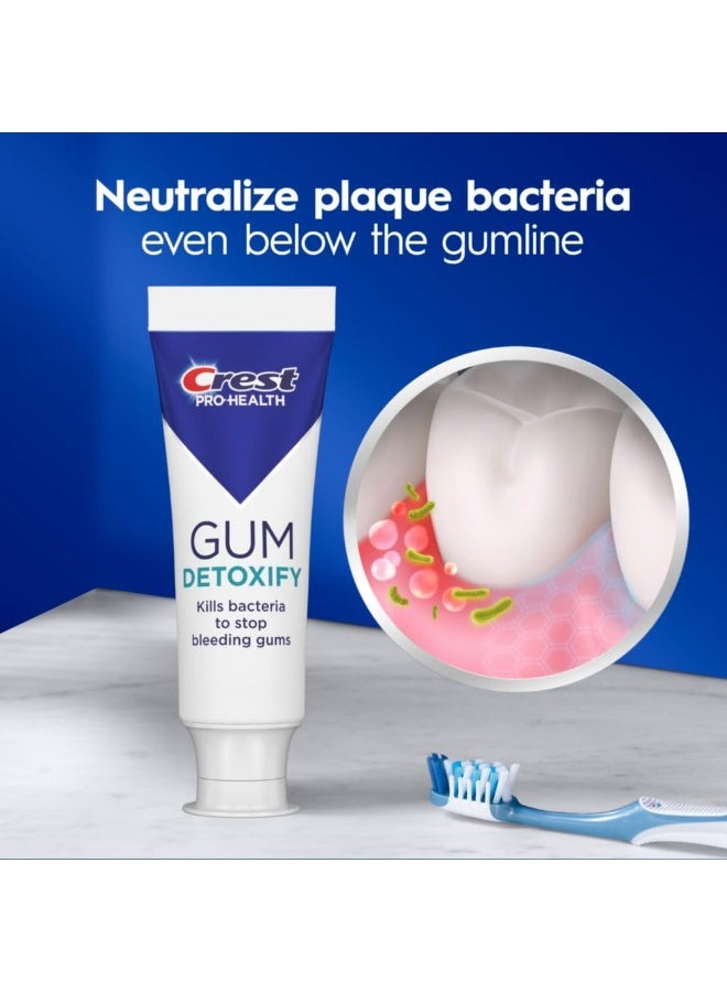 Crest ProHealth Gum Detoxify Deep Clean Toothpaste 48 oz Pack of 3 Anticavity Antibacterial Flouride Toothpaste Clinically Proven Gum and Enamel Protection Plaque Control - Image 5