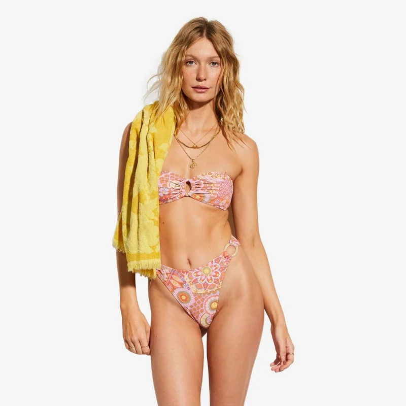 بيلابونج Good Times Ring Bandeau Bikini Top - Women