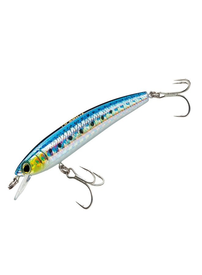 DUEL Yo-Zuri F1162-GHIW Pins Minnow Floating Diver Lure, Sardine, 70mm 2-3/4" - Image 1
