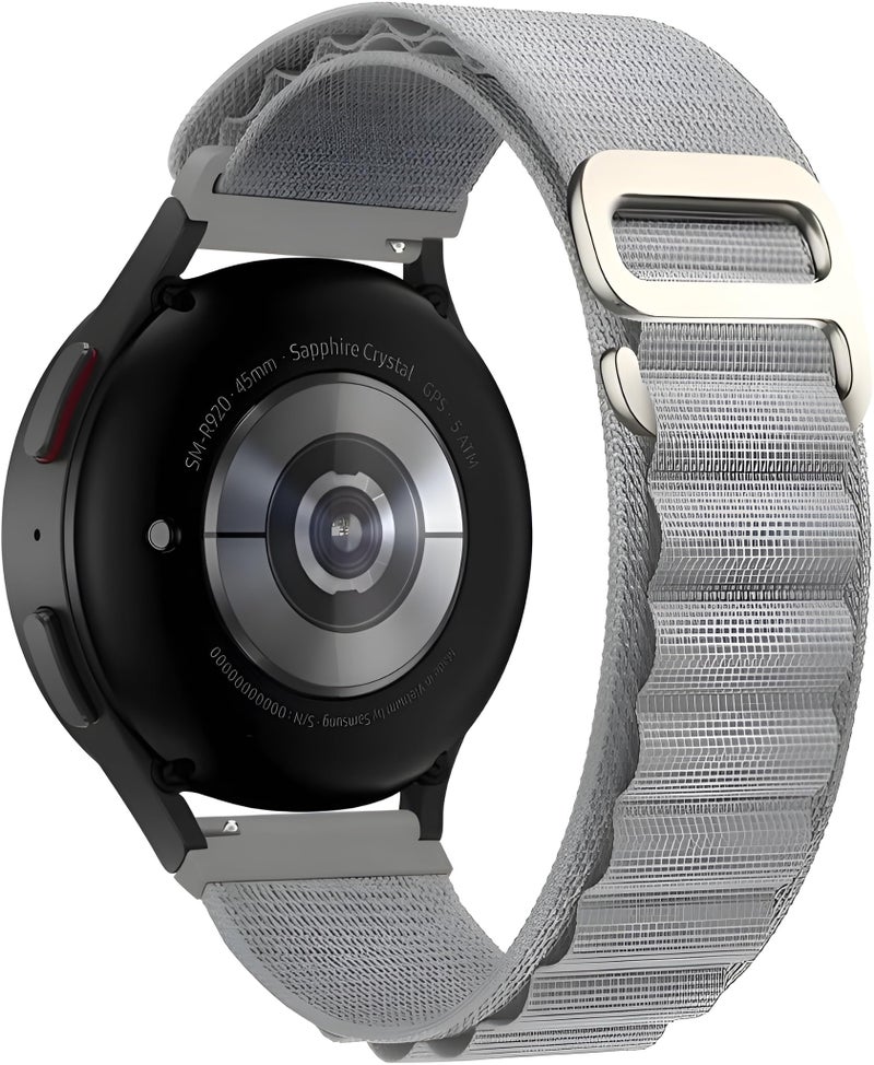 NEXT STORE Nylon Sport Strap Compatible with Samsung Galaxy Watch 7/6/5/4/FE 40/44mm, Watch6 Classic 43/47mm, Watch 5 Pro 45mm – Replacement Band - Image 1