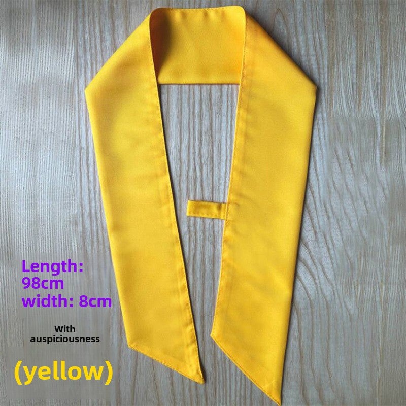 Chef Neck Scarf Sweat Towel Accessories [Yellow] with loop 