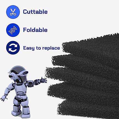 Antidious 5 Pack Activated Carbon Filters for Fume Extractor Solder Smoke Absorber Portable Filter, Soldering DIY Fan Extraction Equipment for Brazing Welding Soldering, Fume Prevention Remover - Image 3