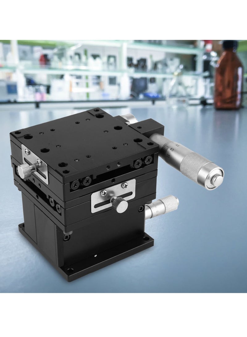 SEMXYZ-80 XYZ Linear Stage Trimming Platform Bearing FinE tuning Sliding Table 80*80mm  - Image 3