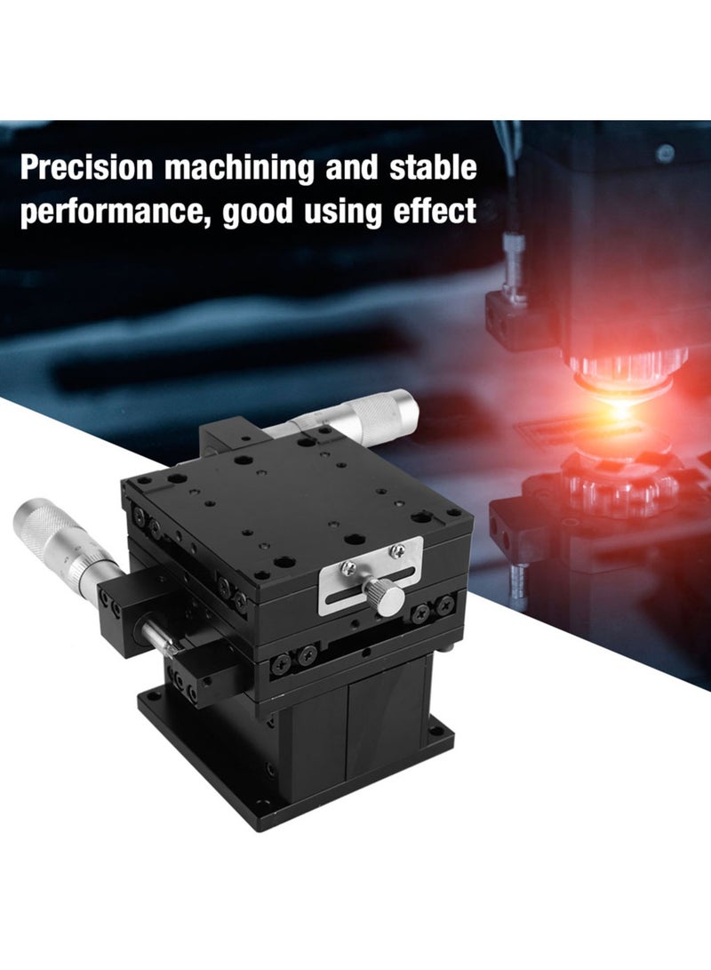 SEMXYZ-80 XYZ Linear Stage Trimming Platform Bearing FinE tuning Sliding Table 80*80mm  - Image 4