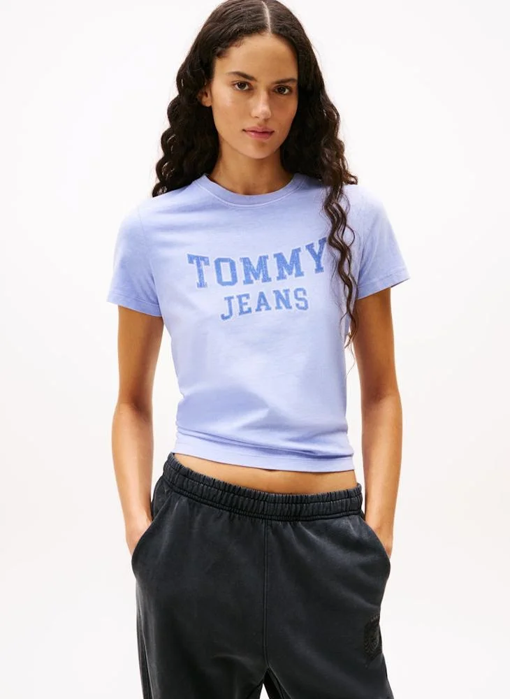 تومي جينز Graphic Crew Neck T-Shirt