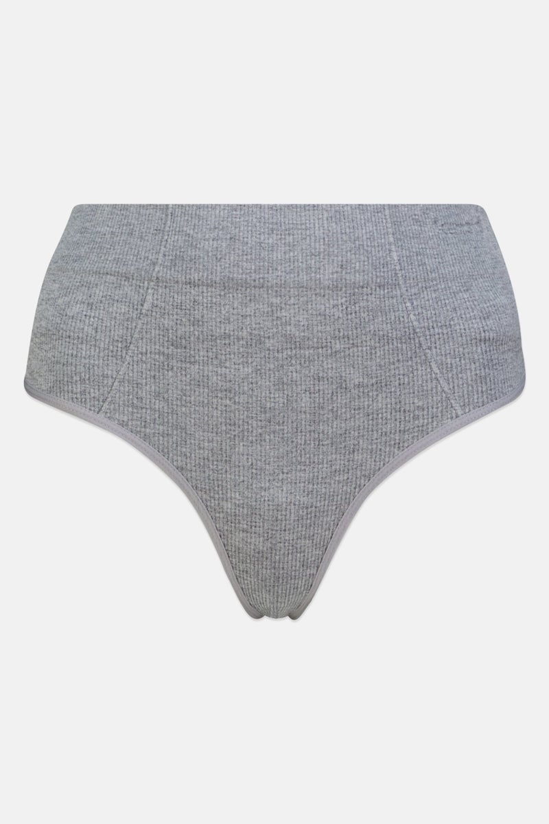 Kensie Women 5 Pieces Textured Thongs Panties, Multicolor - Image 4