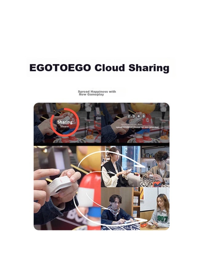 Kandao Sees Cool Qoocam Ego Instant View 3d Camera, Dual-lens 4k Action Camera Vr Compatible, 3d Instant Capture, Zhanda Keji 3d Camera, Black - Image 4