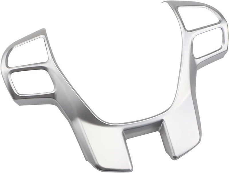 QASULER ABS Chrome Steering Wheel Decoration Cover - Image 3