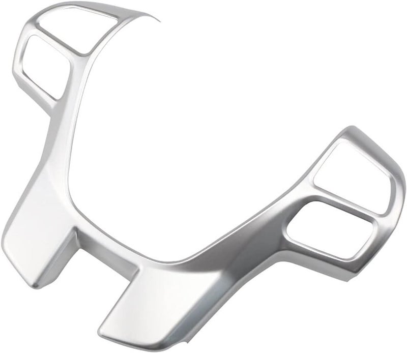 QASULER ABS Chrome Steering Wheel Decoration Cover - Image 2