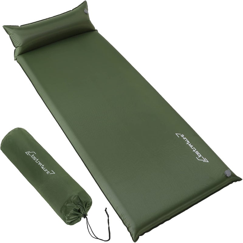 Clostnature Self Inflating Sleeping Pad for Camping  1523 inch Camping Pad Lightweight Inflatable Camping Mattress Pad Insulated Foam Sleeping Mat for Backpacking Tent Hammock
