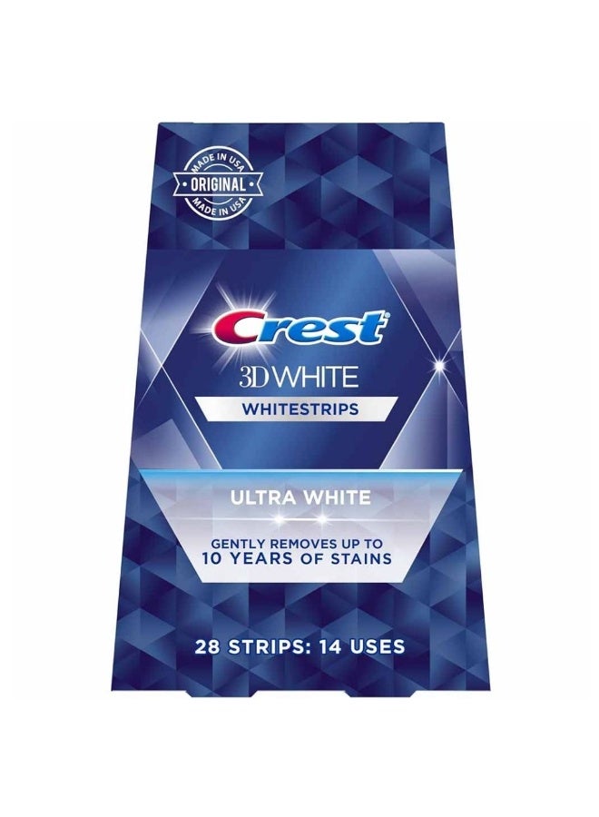 CREST 3DWHITE SENSITIVE WHITESTRIPS 28S