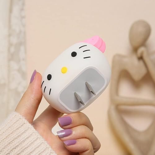 INEFABLE Charger Case Cover Protector with 3D Cute Pattern for iPhone Charger only 18W & 20W, Data Charging Cable Wire Saver Protective Cable Cover Full Protection - Set of 1 (Cute Cat) - Image 4
