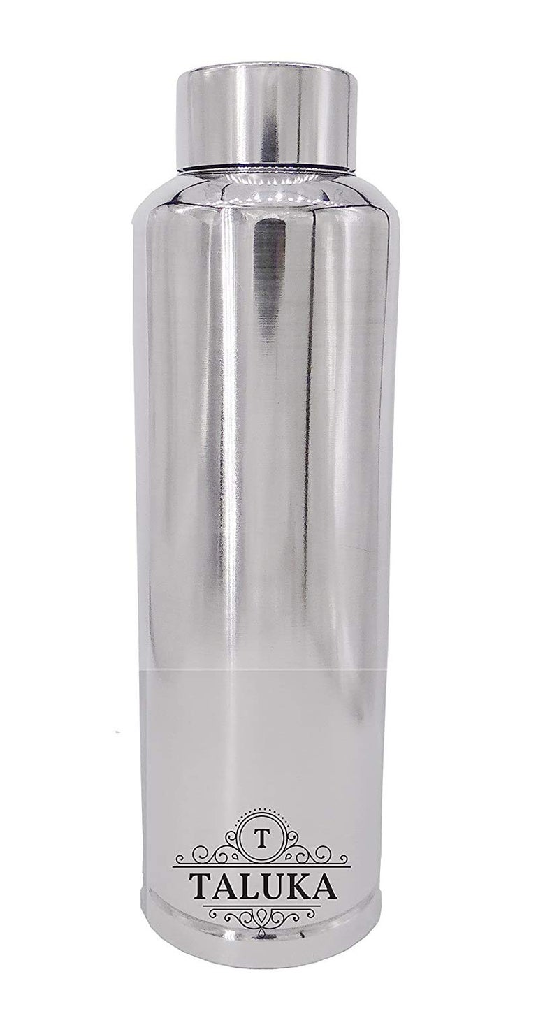 Taluka Stainless Steel Hot Cold Water Bottle 1000 ML 10 X 28 Silver FridgeRefrigerator Bottle 3 - Image 2