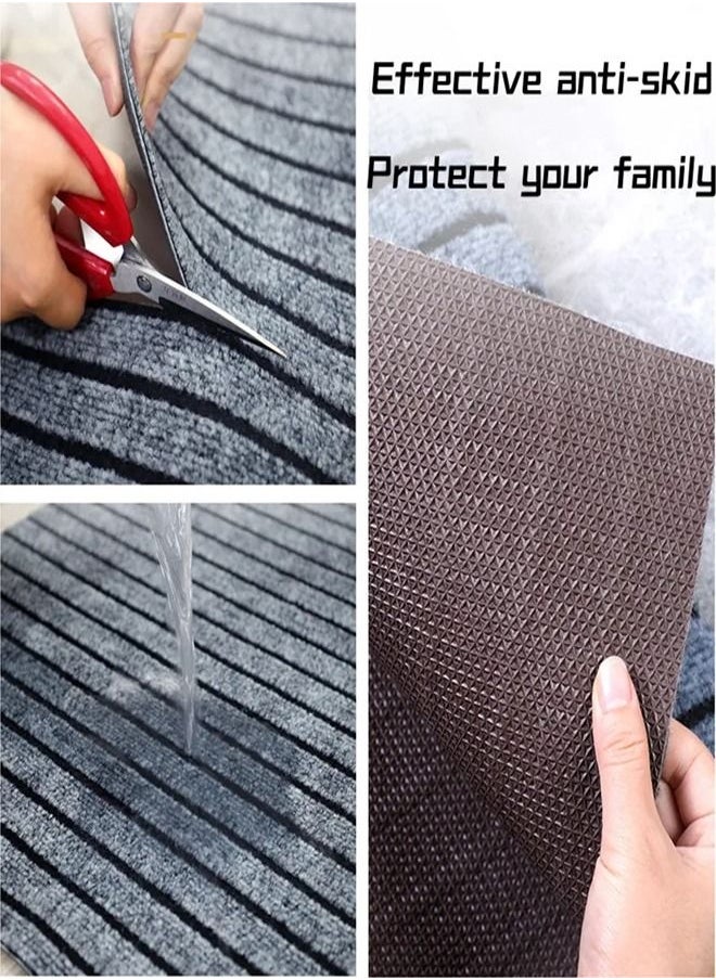 C&C Home 2 Pieces Upgraded Modern Anti Slip Water Absorbent Kitchen Floor Mats 120 x 50 and 80 x 50 cm  - Image 5