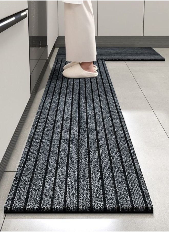 C&C Home 2 Pieces Upgraded Modern Anti Slip Water Absorbent Kitchen Floor Mats 120 x 50 and 80 x 50 cm  - Image 3