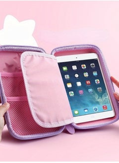 EVEREEN School Pencil Case Large Capacity Organizer Stationery Box Zipper Storage Box Birthday Gifts School Supplies 3D Unicorn Style  - Image 5