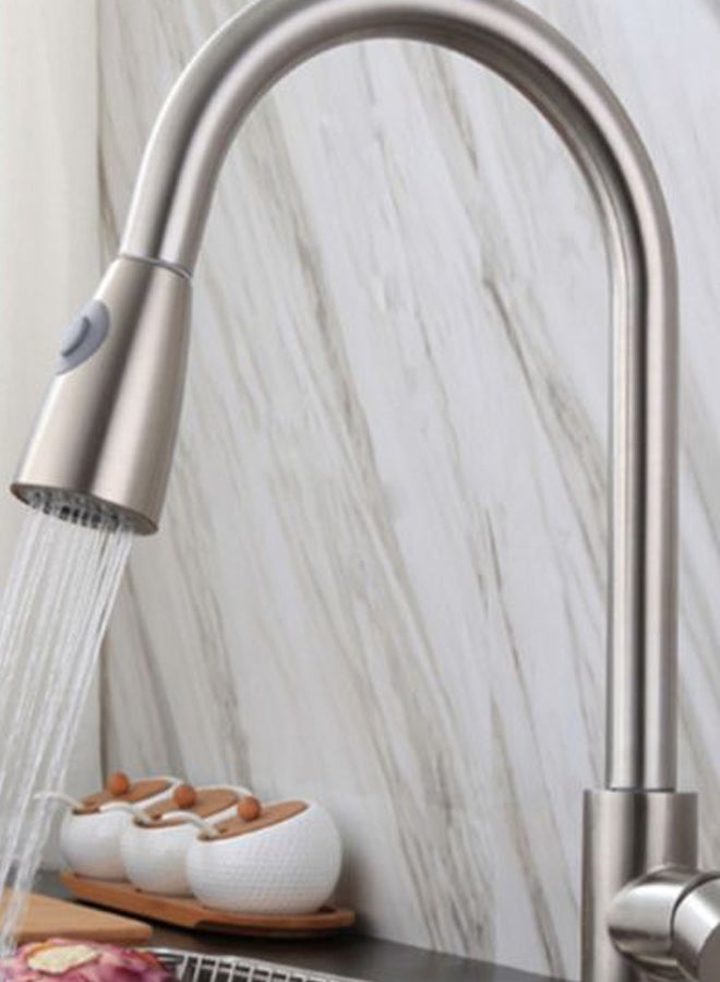 Alyashmac 2 Spraying Mode Sink Faucet Silver - Image 2