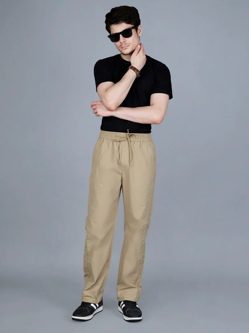 Fort Collins Fort Collins Men Relaxed Fit Pants with Drawstring