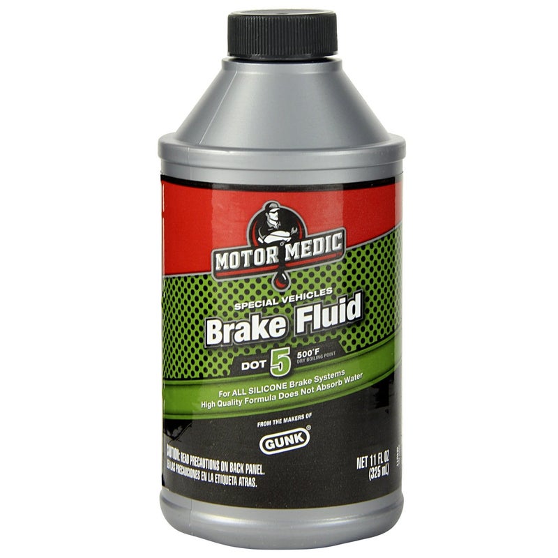 Gunk Niteo Motor Medic DOT 5 Brake Fluid - 11 oz