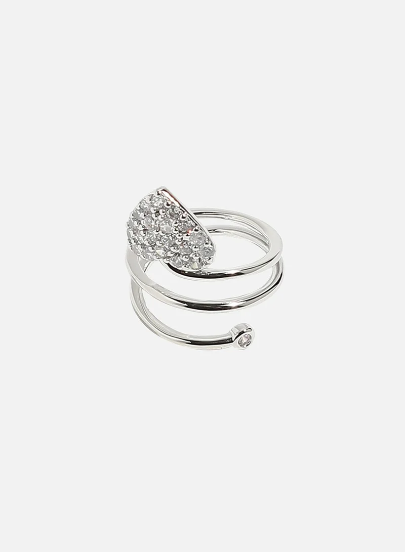 SOHI Party Artificial Nail Ring Jewellery