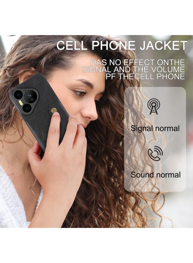 Zaboon Case For Huawei Pura 70 Pro Double Buckle Card Slots Magnetic Phone Case - Image 4