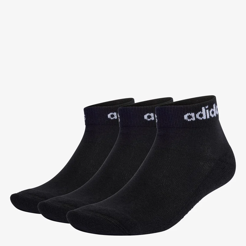 اديداس ثلاثة أزواج من جوارب Think Linear Ankle