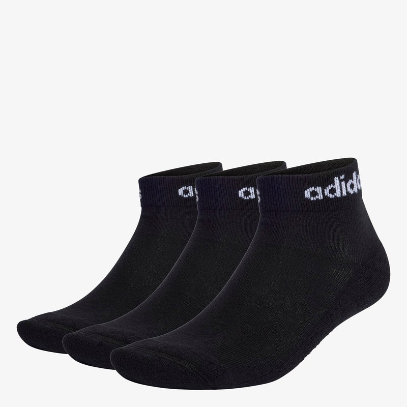 Adidas Think Linear Ankle Socks 3 Pairs - Image 1