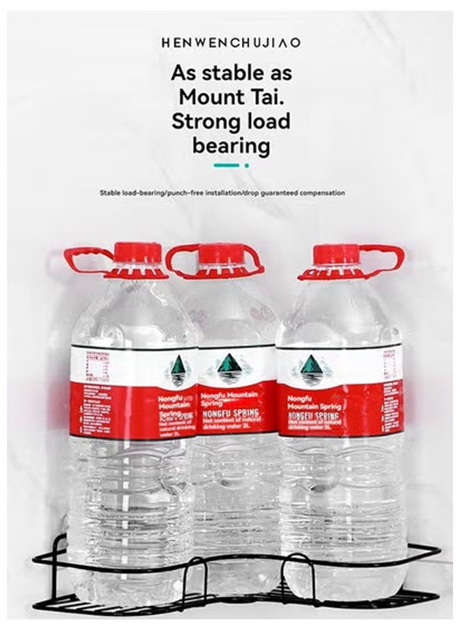 كيلا 2 حزمة رف زاوية لتنظيم الحمام مع شماعة جانبية، منظمات دش لاصقة، أرفف دش من الفولاذ المقاوم للصدأ مقاومة للصدأ، منظمات حمام بدون حفر ورفوف تخزين، موفرة للمساحة، أسود - Image 5