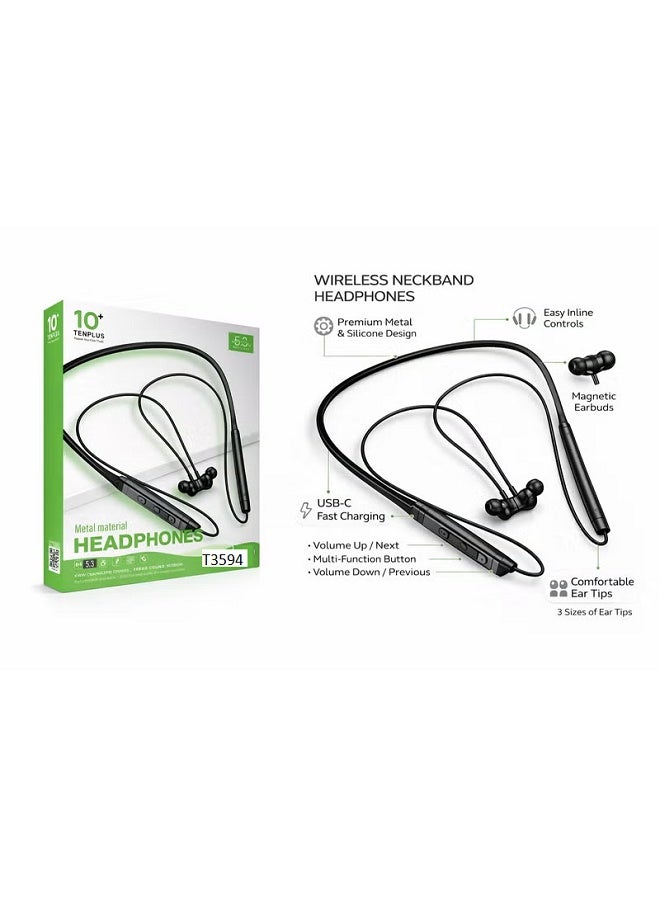 tenplus Tenplus T3594 Sport Wireless Neckband ZE83BBCDEC6D7FB874C27Z