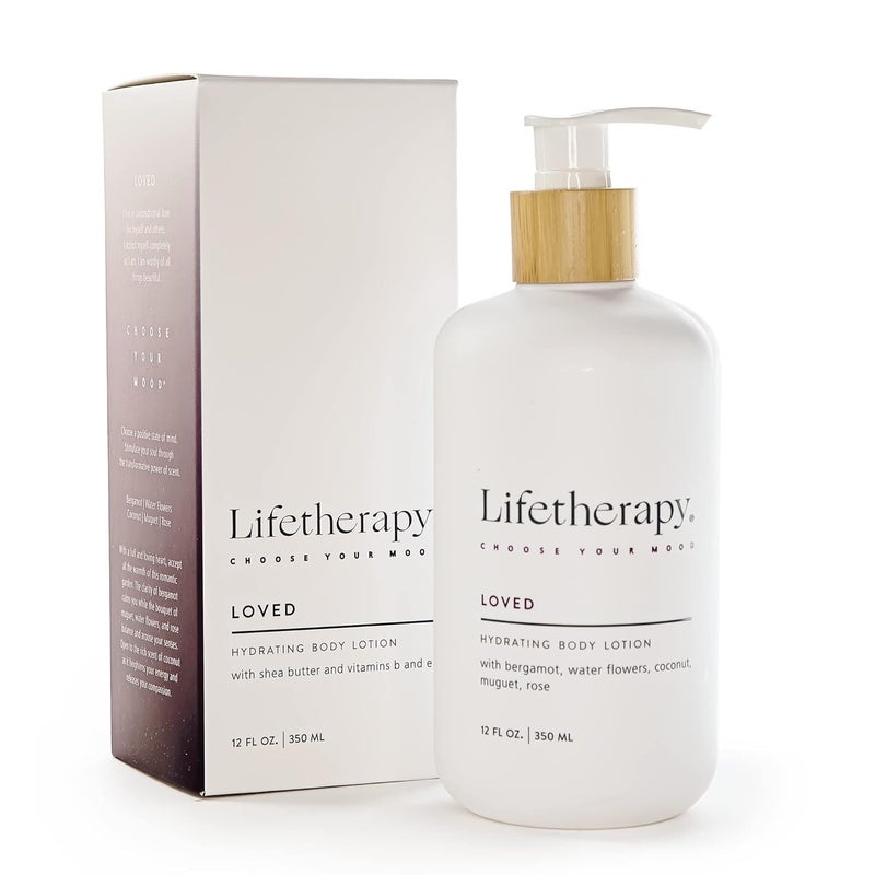 Lifetherapy Hydrating Lotion For Hand & Body | Non Greasy Lightweight Lotion Made with Shea Butter (Loved)