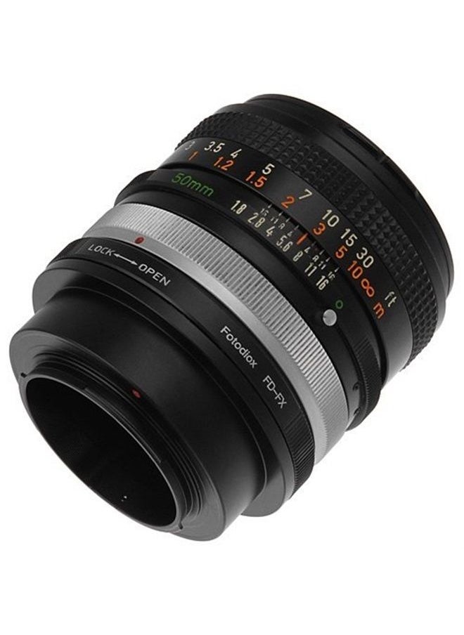 Fotodiox - Lens Mount Adapter Compatible with Canon FD & FL 35mm SLR Lens on Fuji X-Mount Cameras - Image 1