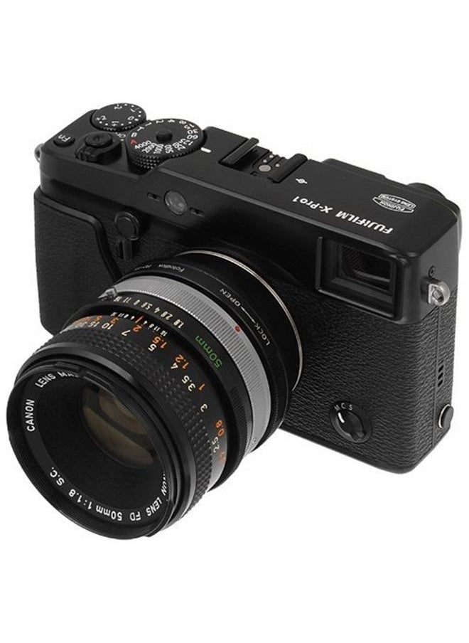 Fotodiox - Lens Mount Adapter Compatible with Canon FD & FL 35mm SLR Lens on Fuji X-Mount Cameras - Image 1
