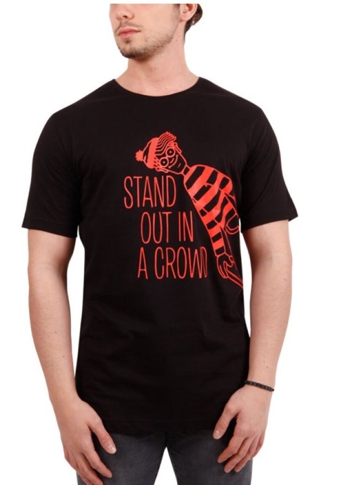 بيج ديزاين تيشيرت رجالي BiggDesign - مقاس M - Image 1