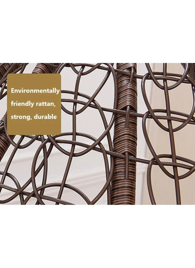 Generic - Egg Outdoor Hammock Chair Convenient Hanging Free Standing Chairs Seater Garden Double Seat Patio Swing - Image 1