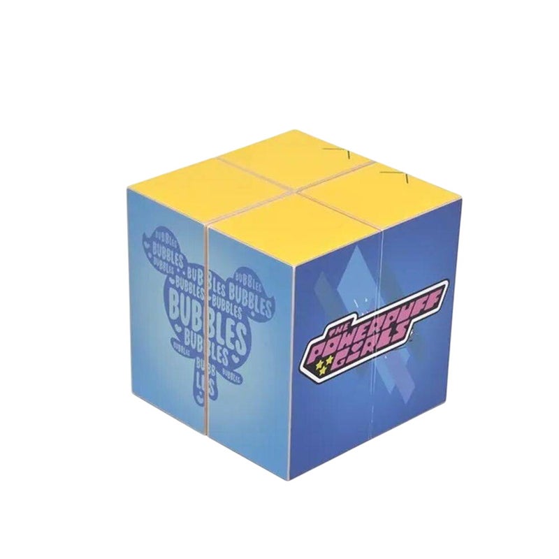 Qubi The Powerpuff Girls Bubbles Transforming Cube Figure (14 cm) - Image 3