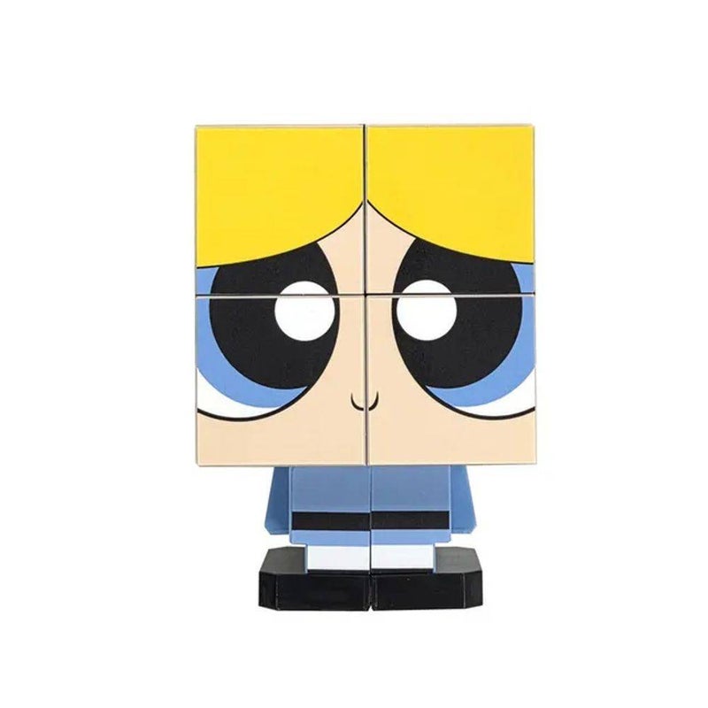 Qubi The Powerpuff Girls Bubbles Transforming Cube Figure (14 cm) - Image 4