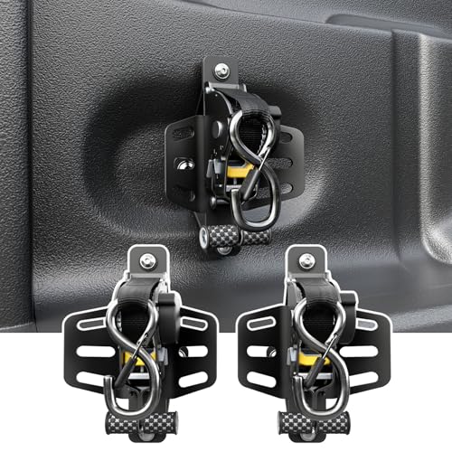 SZYANG 2PCS Retractable Ratchet Straps Compatible with 2009-2014 Ford F150 Retractable Tie Down Straps Replacement for 2009-2014 Ford F-150 Accessories - Image 1