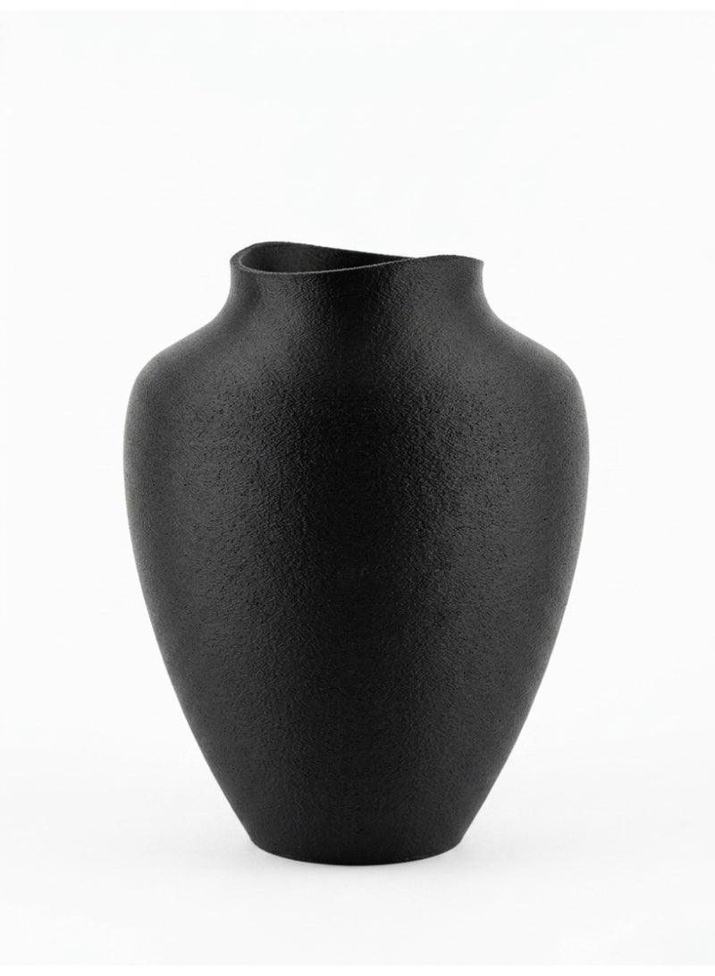 3D BROTHERS “Quiet Texture” Vase with a Crinkled Surface and Minimalist Charm - Image 3