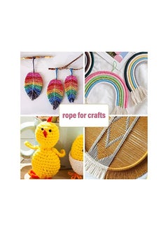 The Bros 100 Yards White DIY Craft Decoration Kitchen Natural Cotton Rope Cooking Twine Food Packaging String for Trussing and Tying Poultry Meat Making Sausage and Gardening Applications (2mm x100)  - Image 5
