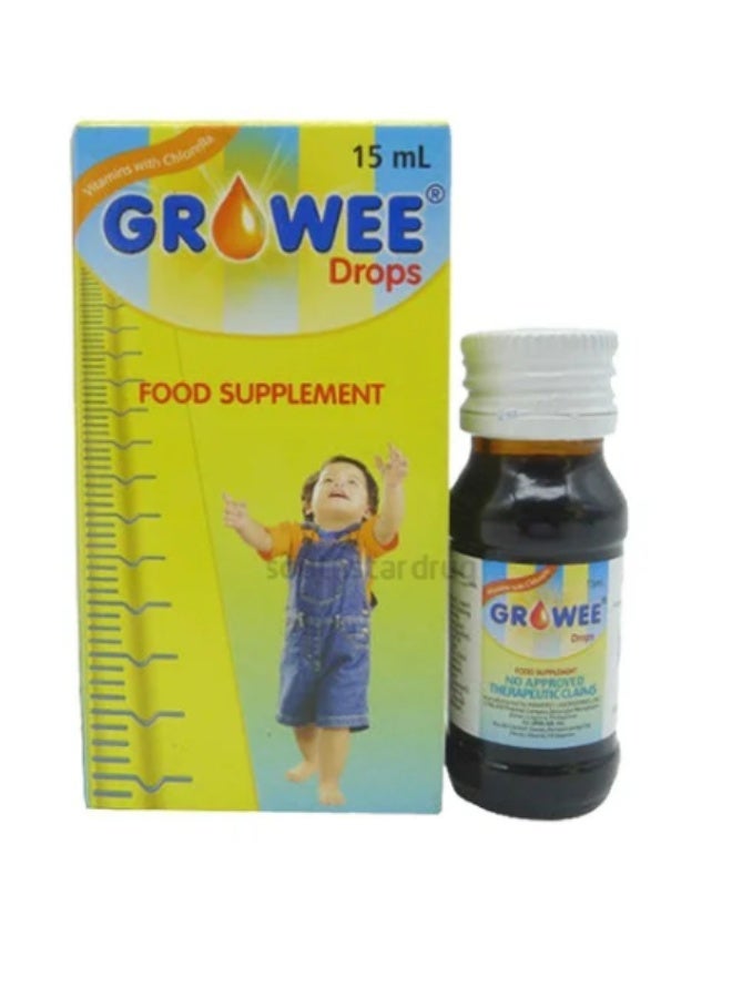 Growee Drops 15mL (1 Bottle) – Pediatric Wellness Support