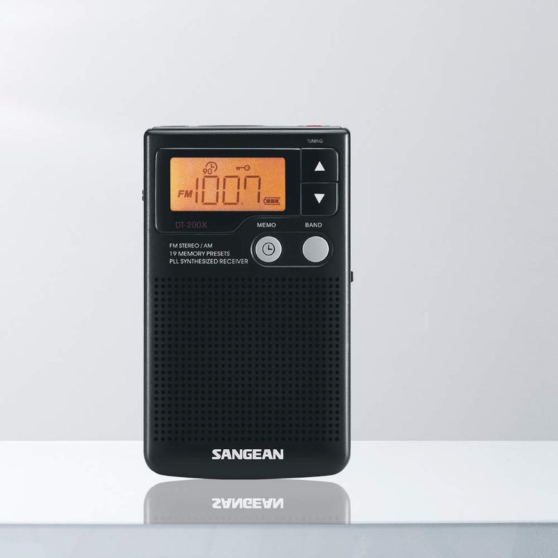Sangean DT-200X AM/FM Synthesized Pocket Radio - Image 3