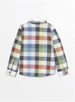 Plaid Long Sleeve Boy Shirt - pzsku/ZE83C788736A7D4094C3EZ/45/_/1735652092/b1d87b6e-8283-456a-923a-4c3ee525810c