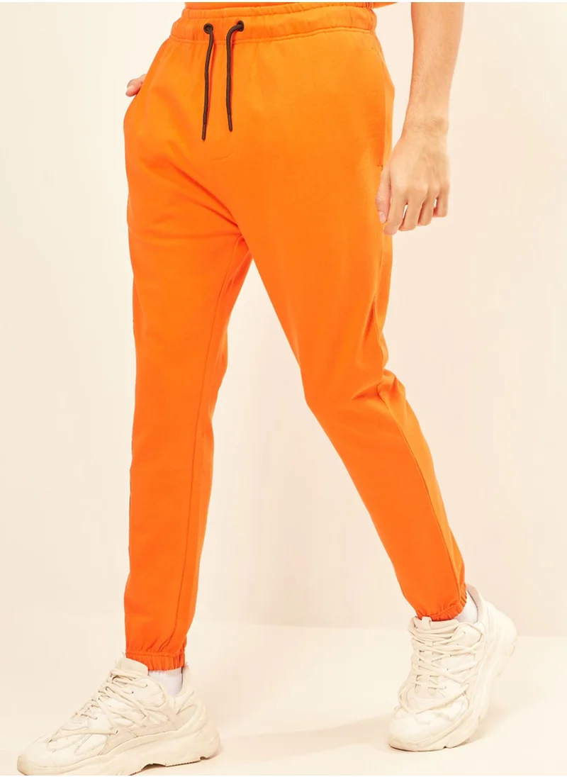 SP Characters Drawstring Cuffed Sweatpants