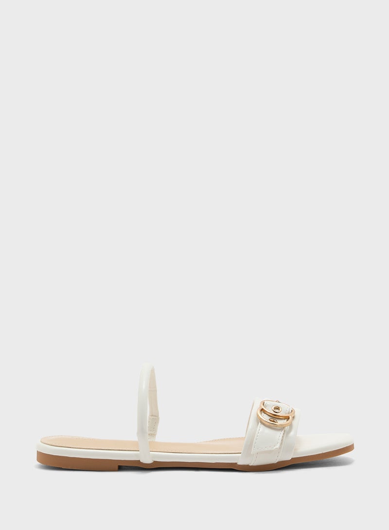 ELLA Sling Back Flat Sandal - Image 1